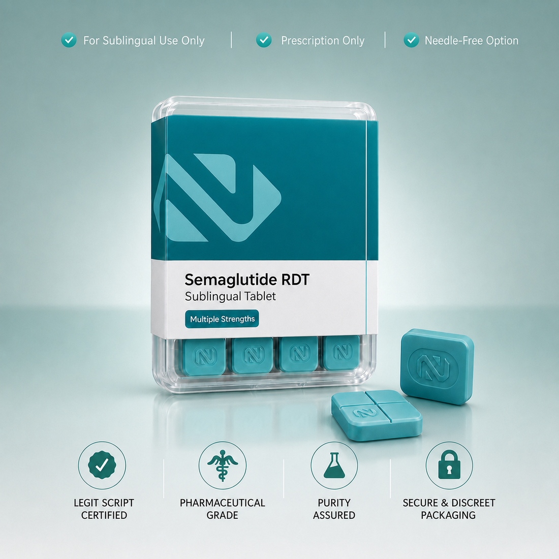 <p>Sublingual Semaglutide RDT</p>